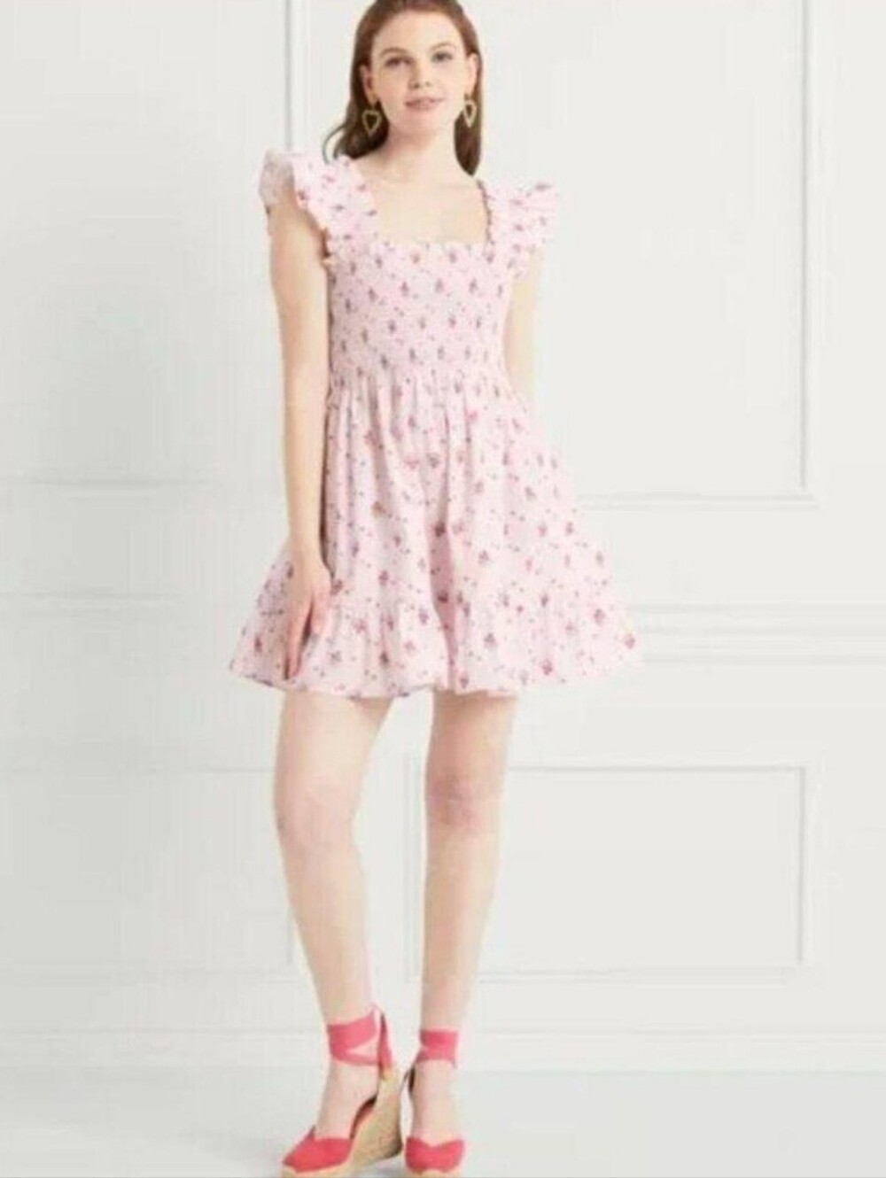 Hill House Elizabeth Love Letter Nap Mini Dress